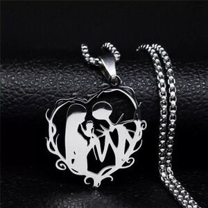 𝅺NIGHTMARE Before Christmas Stainless Steel Necklace